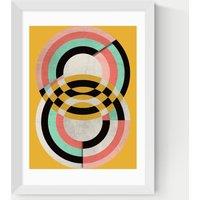 East End Prints Graphic 7 Abstract Framed Art White