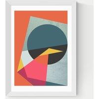 East End Prints Graphic 2 Framed Art Print White