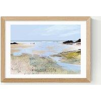 East End Prints Sea View Framed Art Print Natural