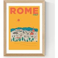 East End Prints Rome Framed Art Natural