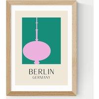 East End Prints Berlin Framed Art Natural
