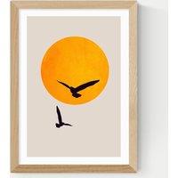 East End Prints Birds In The Sky Framed Art Natural