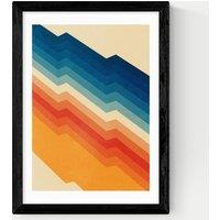 East End Prints Abstract Framed Art Black