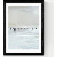East End Prints Beachy Landscape Rectangle Framed Art Black