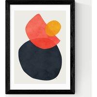 East End Prints Balance Framed Art Black