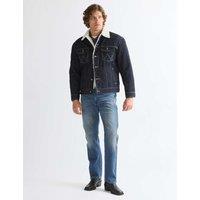 Wrangler 13MWZ Slim Fit Pure Cotton Jeans Blue Denim