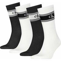 Calvin Klein 4 Pack CK Cotton Rich Sports Socks Black Mix