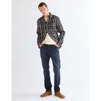 Wrangler Redford Tapered Fit Pure Cotton Jeans Blue Denim