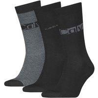 Calvin Klein 3 Pack Cotton Rich Socks Black