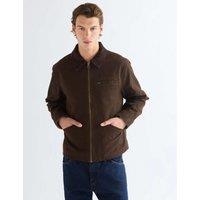 Wrangler Pure Cotton Utility Jacket Brown