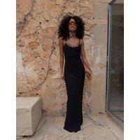 Never Fully Dressed Sapna Dress with Ring Detail Black