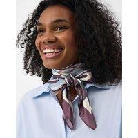 ACCESSORIZE Satin Multi Link Square Scarf Multi
