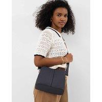 ACCESSORIZE Webbing Strap Cross Body Bag Dark Navy