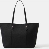 ACCESSORIZE Faux Leather Tote Bag Black