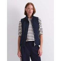 Sportscraft Quilted High Neck Gilet Navy