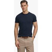Superdry & Co Pure Cotton Embroidered Logo T-Shirt Navy