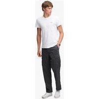 Superdry & Co Tapered Fit Cotton Rich Cargo Trousers Black
