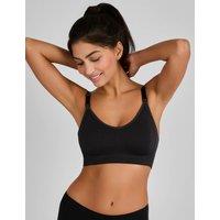 JoJo Maman Bb 2 Pack Seamless Nursing Bras Black