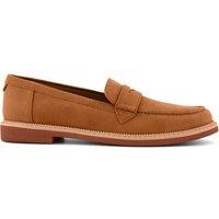 TOMS Marie Leather Loafers Medium Brown