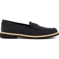 TOMS Marie Leather Loafers Black