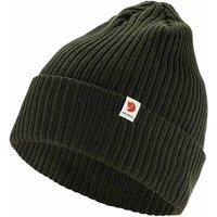 Fjallraven Rib Beanie Hat Dark Green