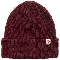 Fjallraven Knitted Beanie Hat Burgundy