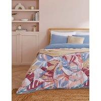 Night Lark Palm Print 10.5 Tog Coverless Duvet & Pillowcase Multi