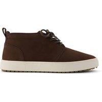 TOMS Carlo Terrain 2.0 Leather Trainers Dark Brown