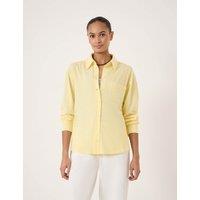 HUSH Pure Cotton Jersey Shirt Yellow