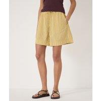 HUSH Striped Shorts Yellow Mix