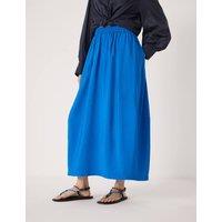 HUSH Barrel Midi Skirt Light Blue
