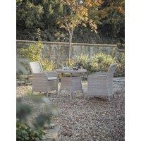 Bramblecrest Patagonia Rattan Bistro Table With 2 Chairs Oatmeal