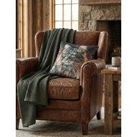 MM Linen Cat n Mouse Cushion Multi