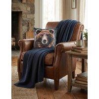 MM Linen Thread Bear Cushion Multi