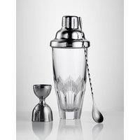Waterford 3 Piece Crystal Mixer Set Clear