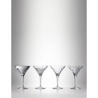 Waterford Set of 4 Mixology Martini Glasses Clear