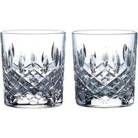 Royal Doulton Set of 2 Ashmere Tumblers Clear