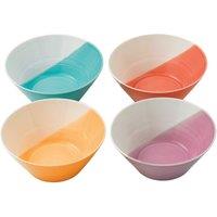 Royal Doulton Set of 4 Bright Noodle Bowls Multi