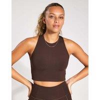 Girlfriend Collective Dylan Non Wired Sports Bra (A-E) Brown