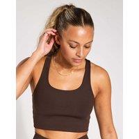 Girlfriend Collective Paloma Non Wired Sports Bra (A-E) Brown