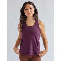 Girlfriend Collective Reset Train Racer Back Vest Top Purple