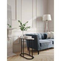Gallery Direct Farley Oval Sofa Side Table Black