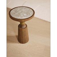Gallery Direct Marble Top Side Table Natural