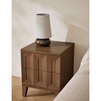 Gallery Direct Block Bedside Table Natural
