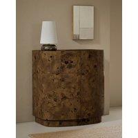Gallery Direct Burl 2 Door Sideboard Natural Mix