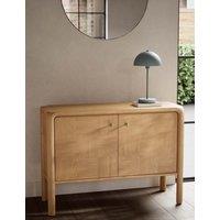 Gallery Direct Check 2 Door Sideboard Natural