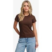 Superdry & Co Pure Cotton T-Shirt Brown
