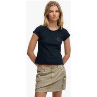 Superdry & Co Jersey Graphic Slim Fit T-Shirt Navy
