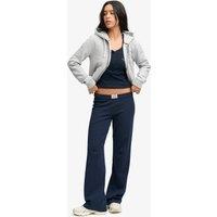Superdry & Co Cotton Rich Fold Over Joggers Navy