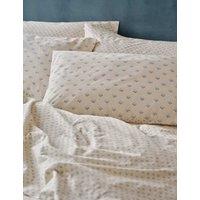Piglet In Bed 2 Pack Washed Cotton Martha Pillowcases Blue Mix